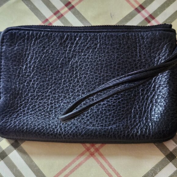 Coach Pebblestone Leather Double Corner Zip Wristlet Wallet - Picture 5 of 8